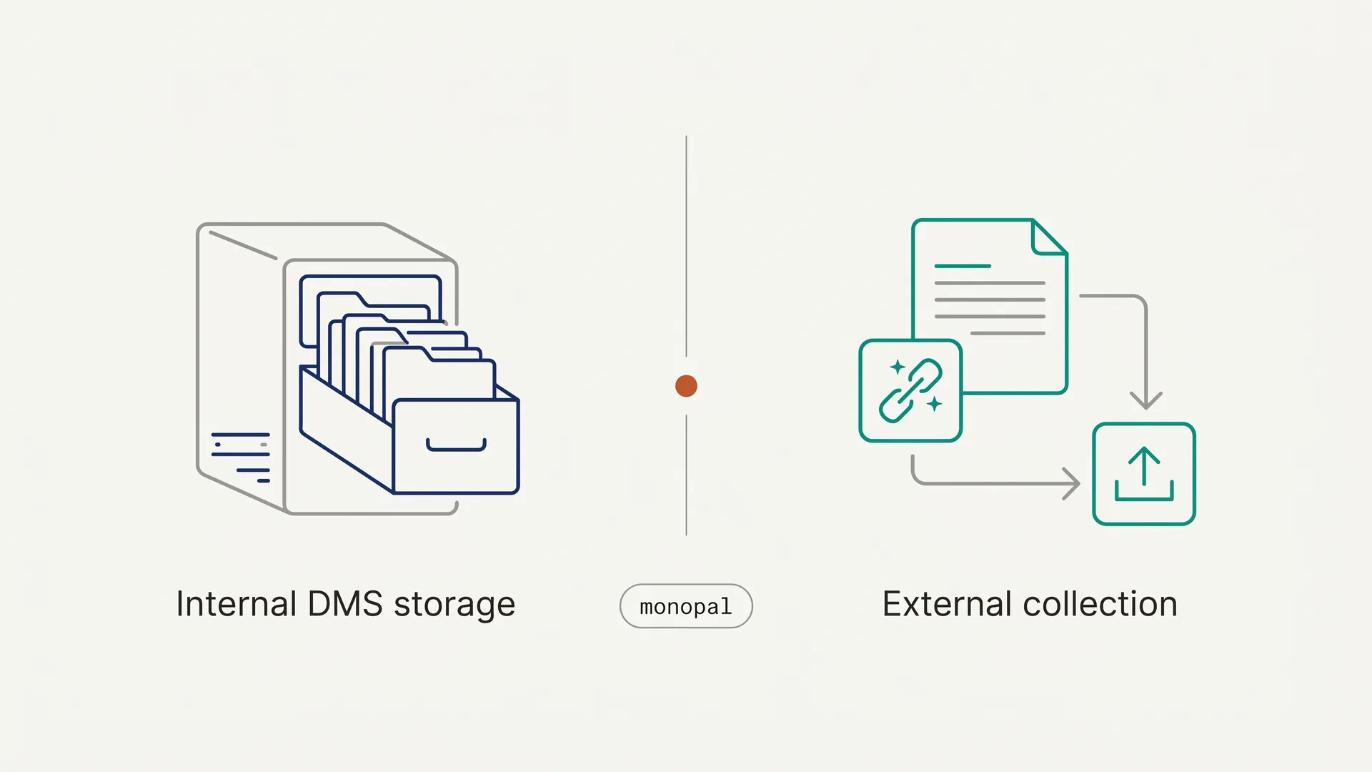 Small business owner organizing documents on a clean digital dashboard